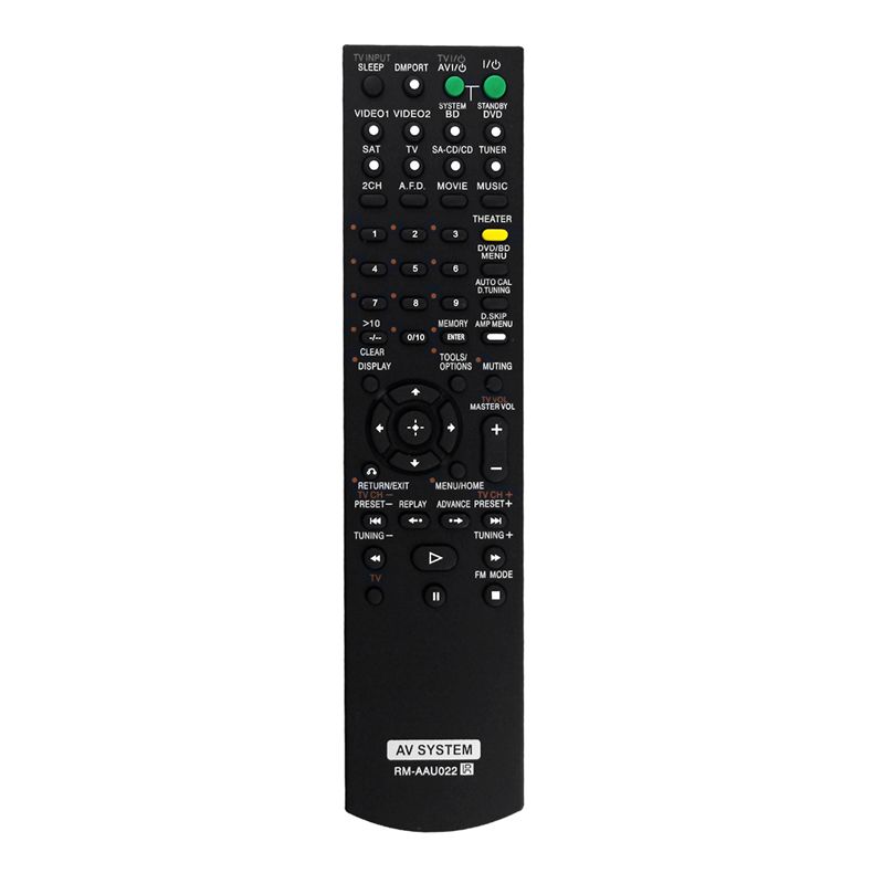 Home Cinema Sony - Télécommande de remplacement RM-AAU022 pour système