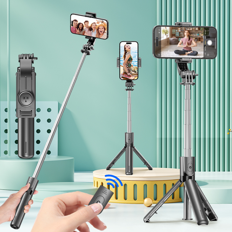 Smart Tv Stick - Trépied perche à selfie avec télécommande