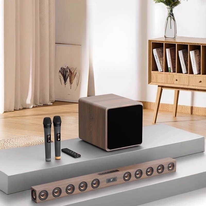 Home Cinema Karaoke Projector - Ensemble de haut-parleurs sans fil en