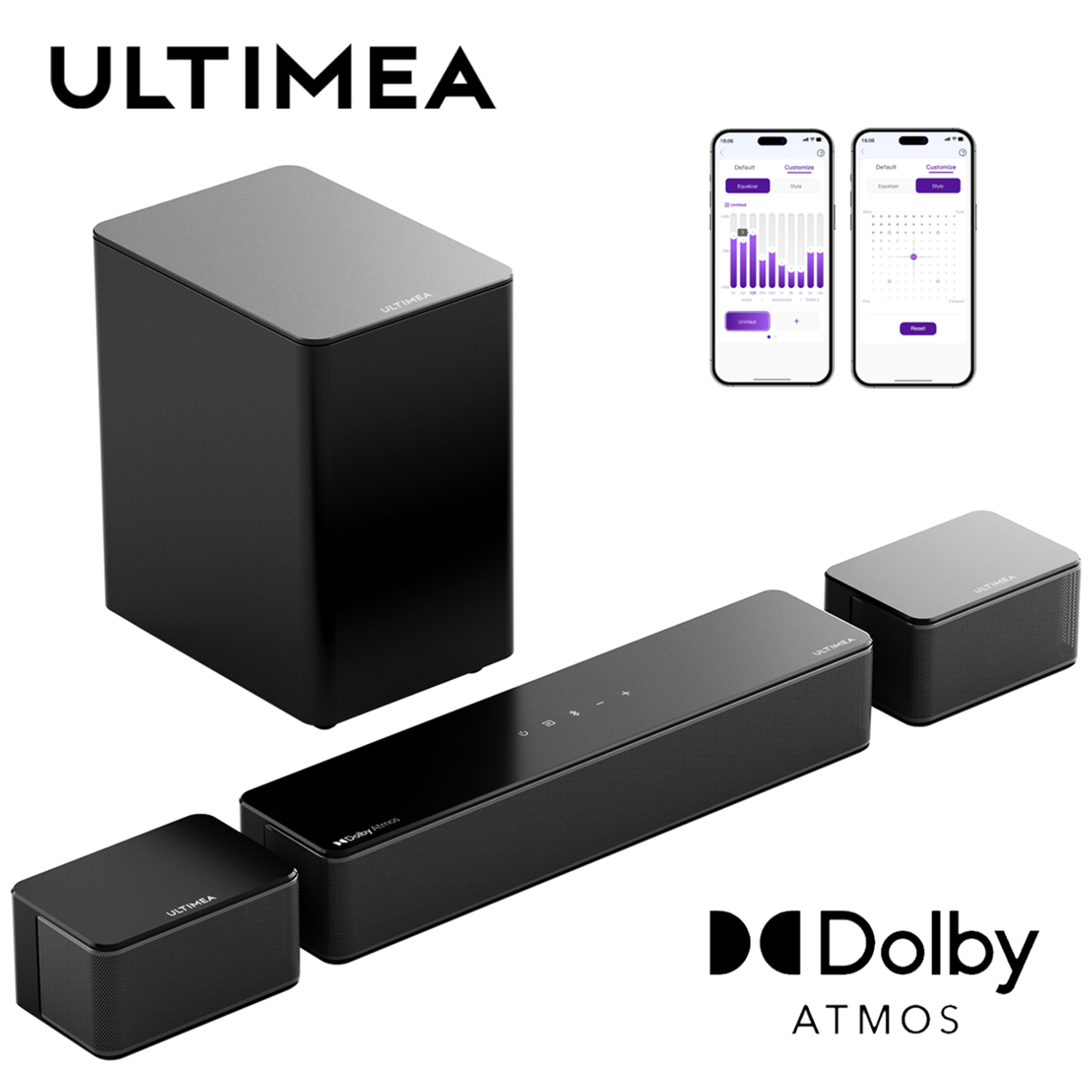 Home Cinema Ultimea - Barre de son ULTIMEA 5.1 avec