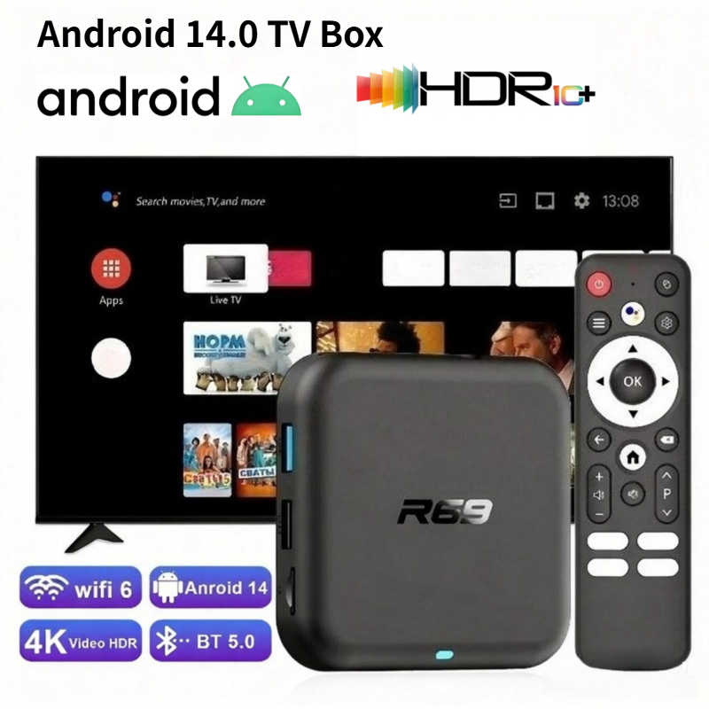Home Cinema Youtube - Nouvelle Box TV Intelligente R69 avec