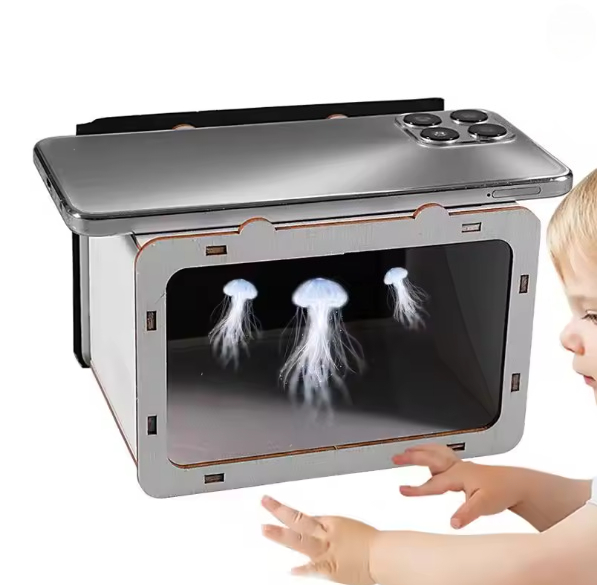 Home Cinema Experience - Projecteur holographique 3D pour smartphone, mini