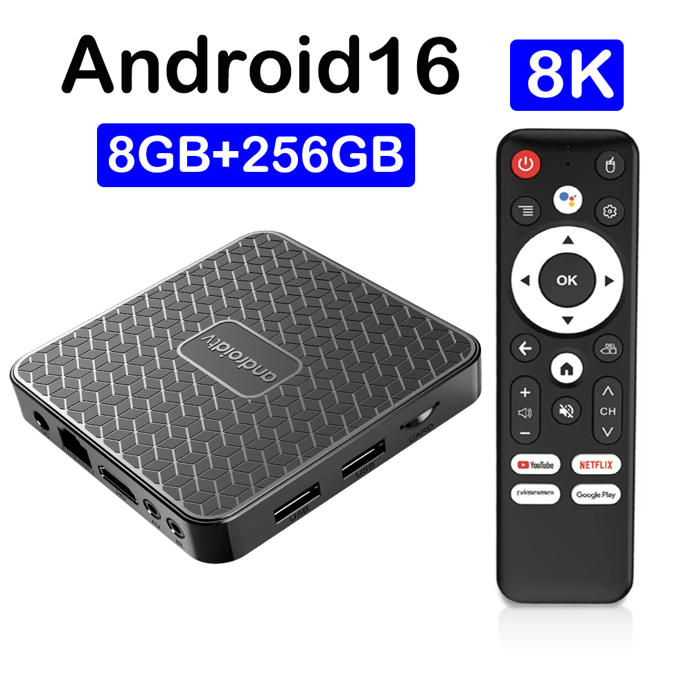 Home Cinema Youtube - Boîtier TV intelligent Android 16 Smart