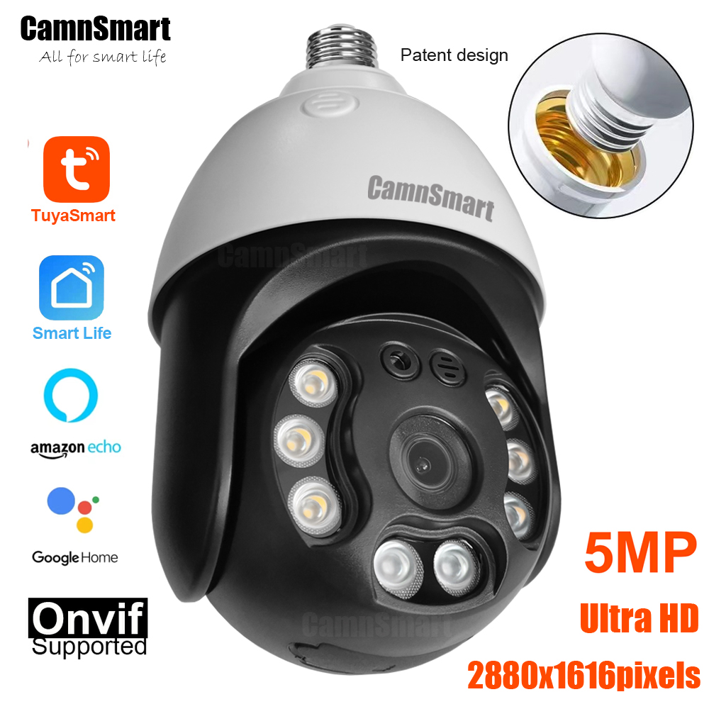 Home Cinema Sony - Camnsmart Tuya 5MP Alexa Wifi ampoule