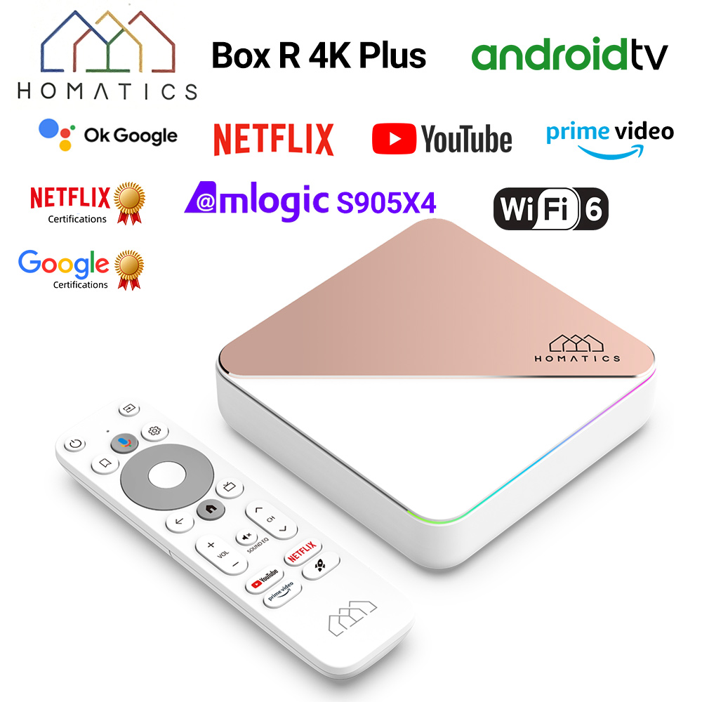 Home Cinema Youtube - HOMATICS Box R 4K Plus TV
