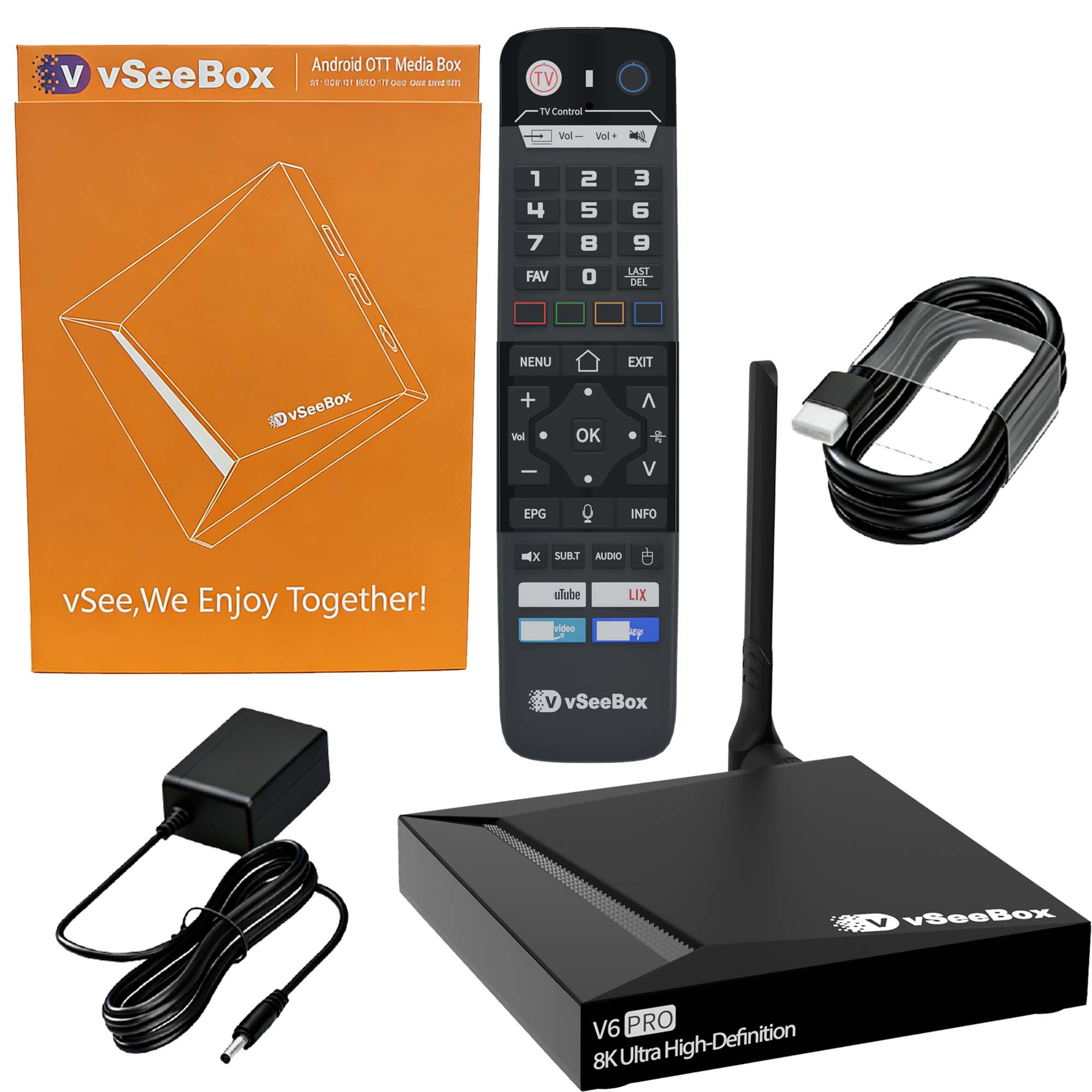 Home Cinema Youtube - VSeeBox V6 Pro 2026, le plus