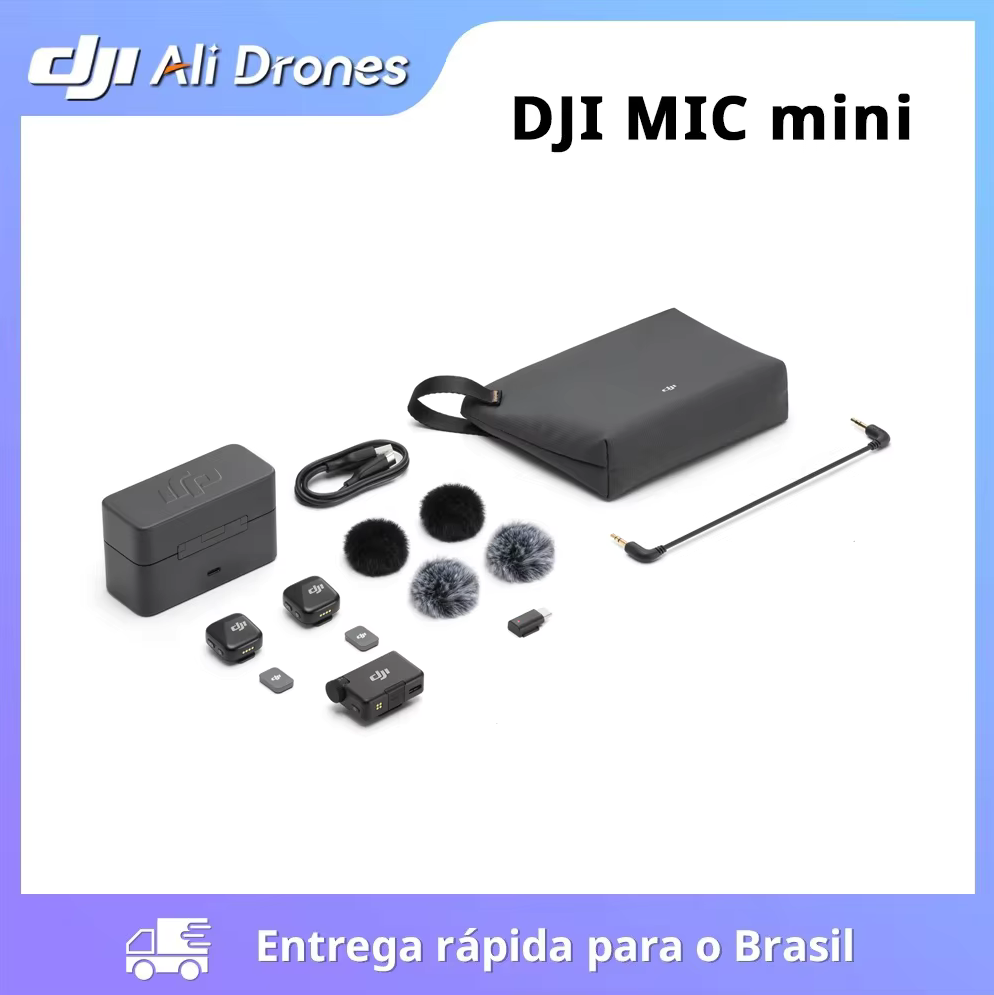 Home Cinema In - DJI MIC-Mini petit audio ultraléger, audio