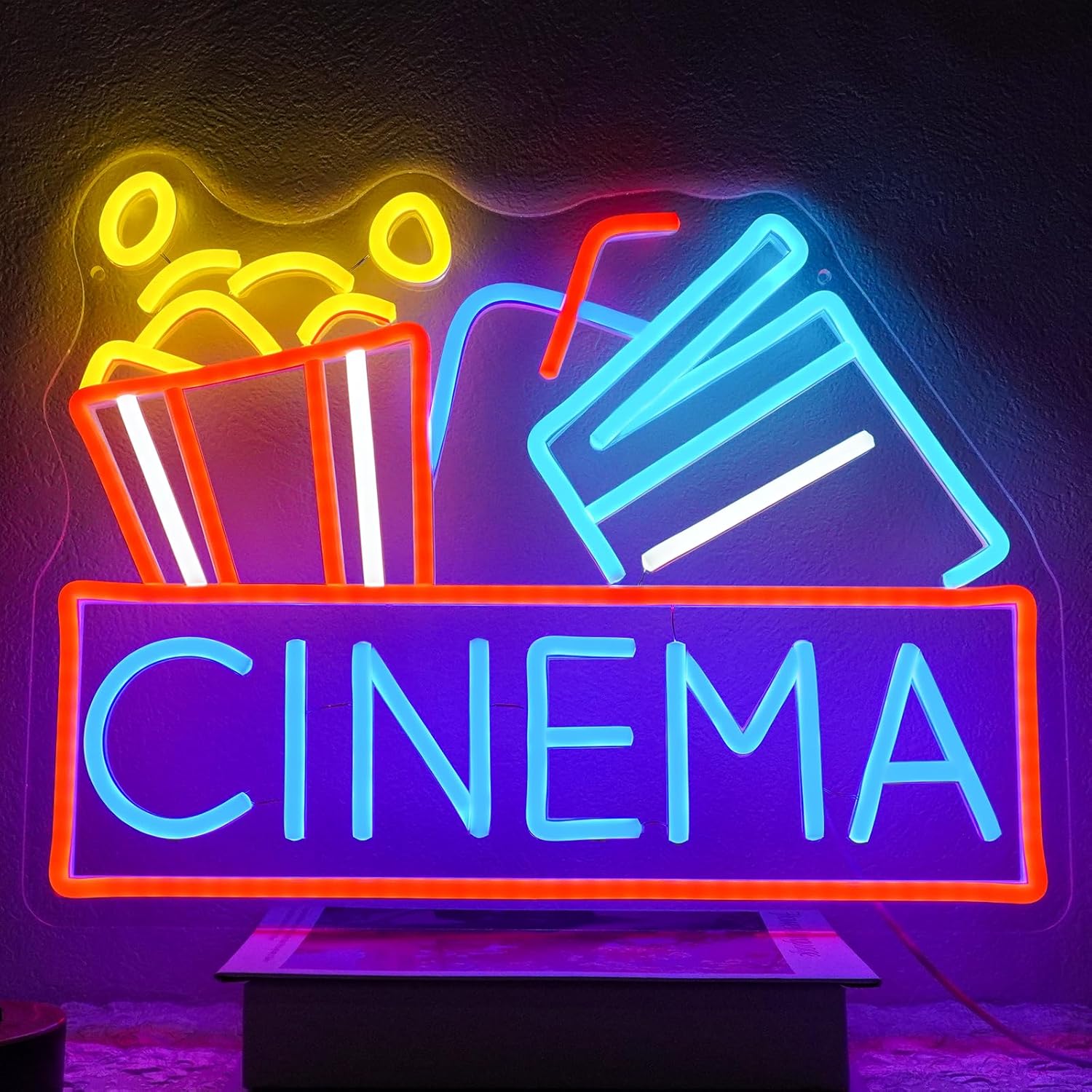 Home Cinema Ultimea - Enseigne au néon de cinéma LED