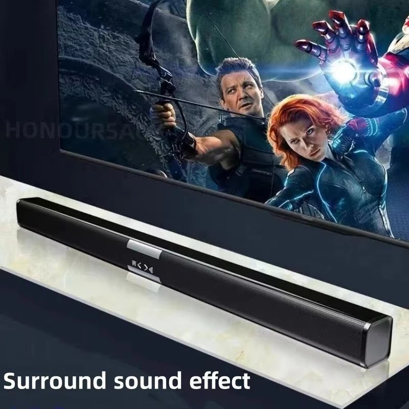 Soundbar Bluetooth Home - Système de haut-parleurs de cinéma maison,