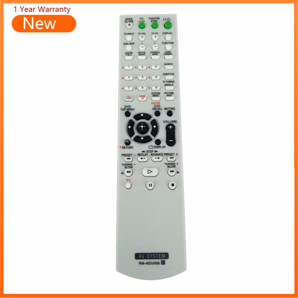 Télécommande RM-ADU005 pour sy - Home Cinema Sony avis et prix