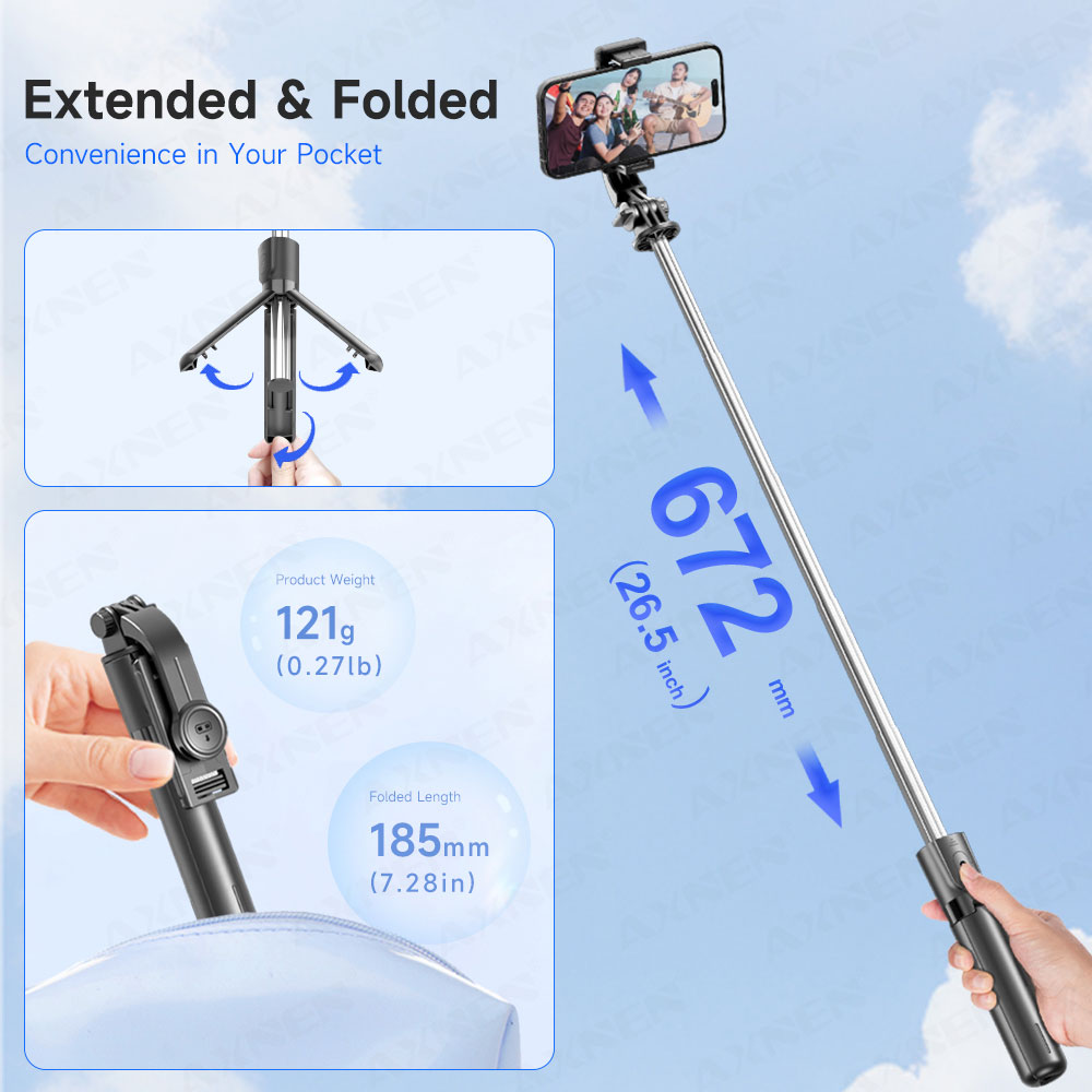 Trépied perche à selfie avec t - Smart Tv Stick avis et prix