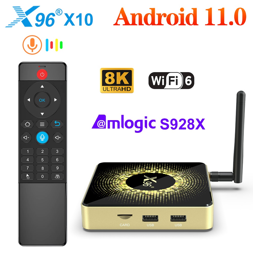 X96 X10 Amlogic S928X-J TV Box - Home Cinema Youtube avis et prix