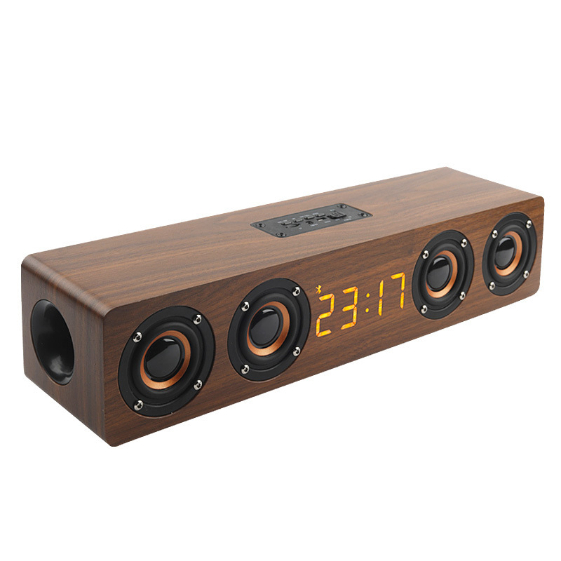 Haut-parleur Bluetooth en bois - Soundbar Bluetooth Home avis et prix