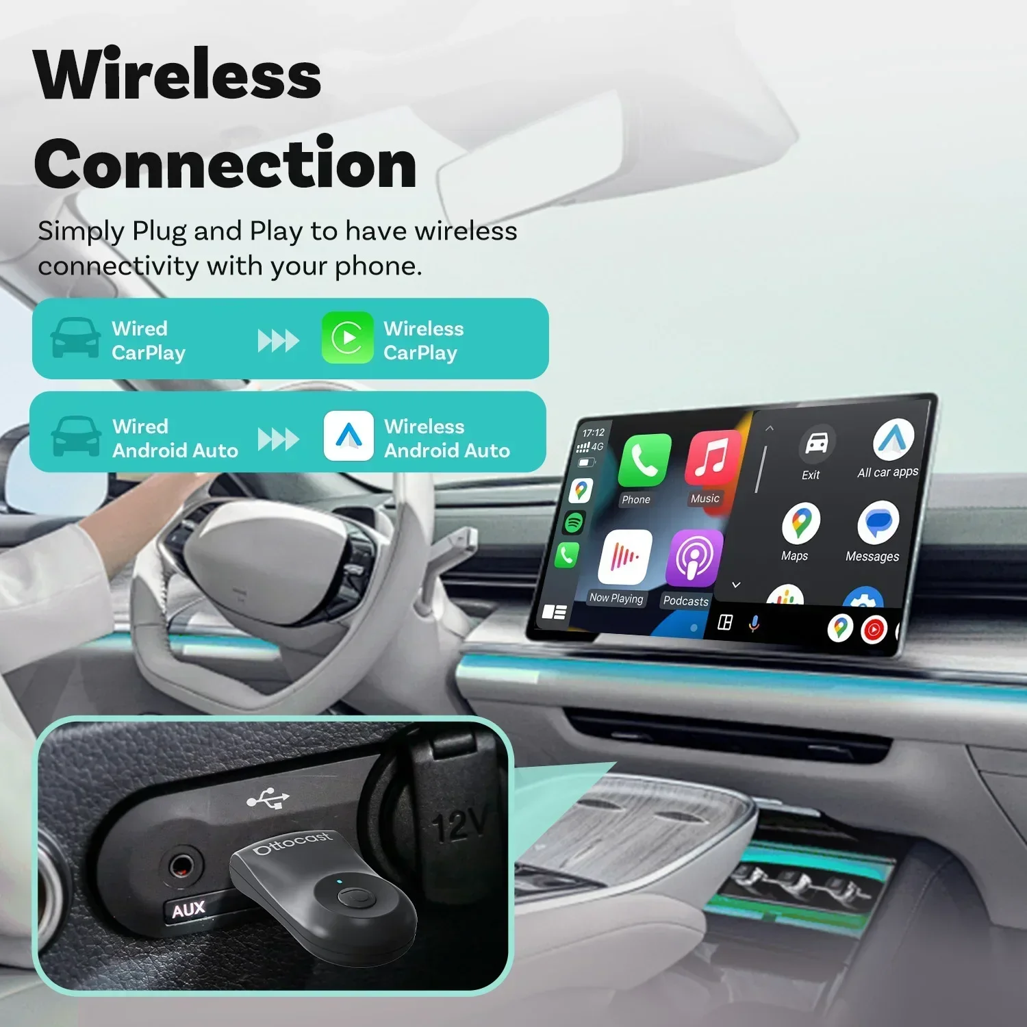 OTTOCAST MINI 2 en 1 filaire v - Smart Tv Stick avis et prix