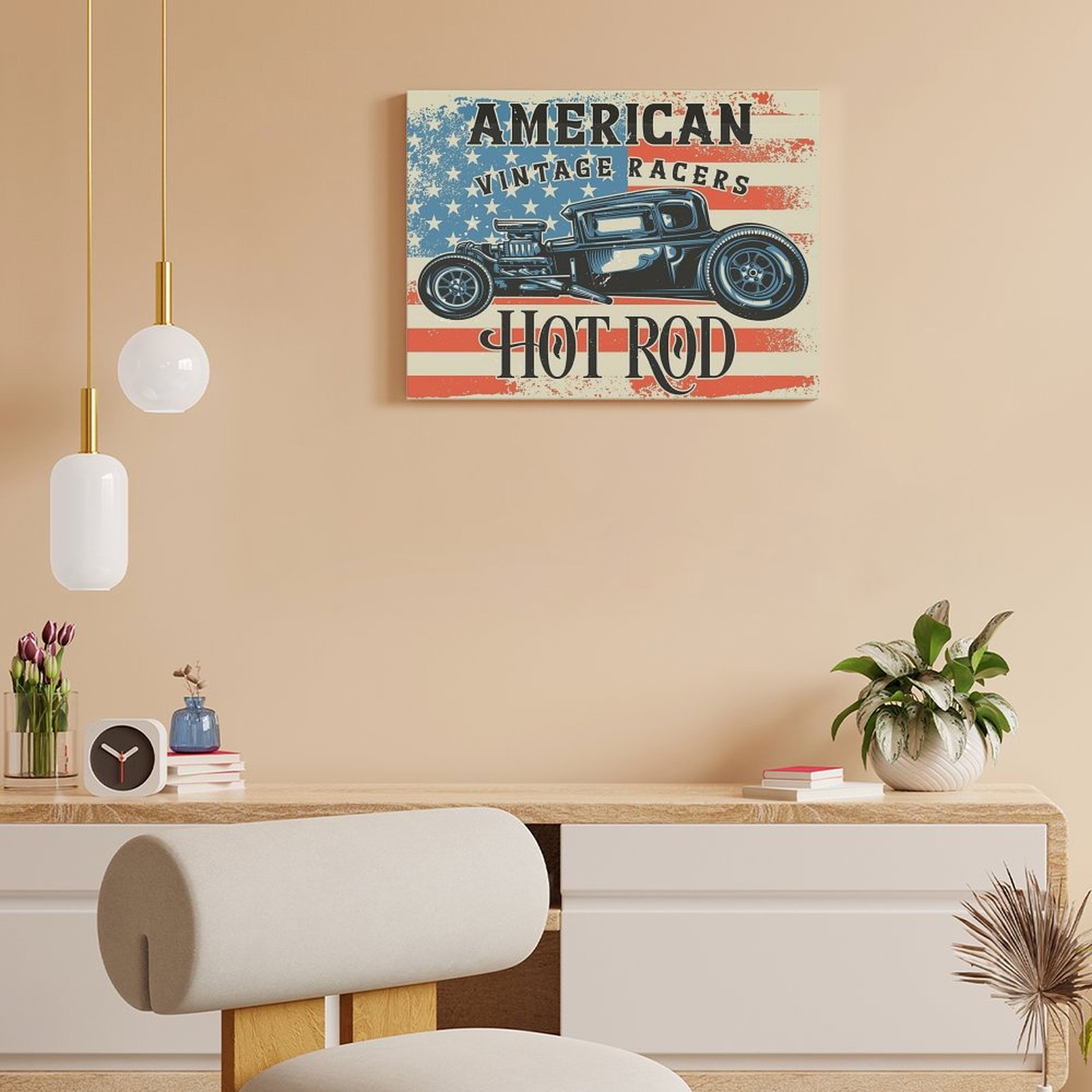 Peinture sur toile américaine  - Home Cinema In avis et prix