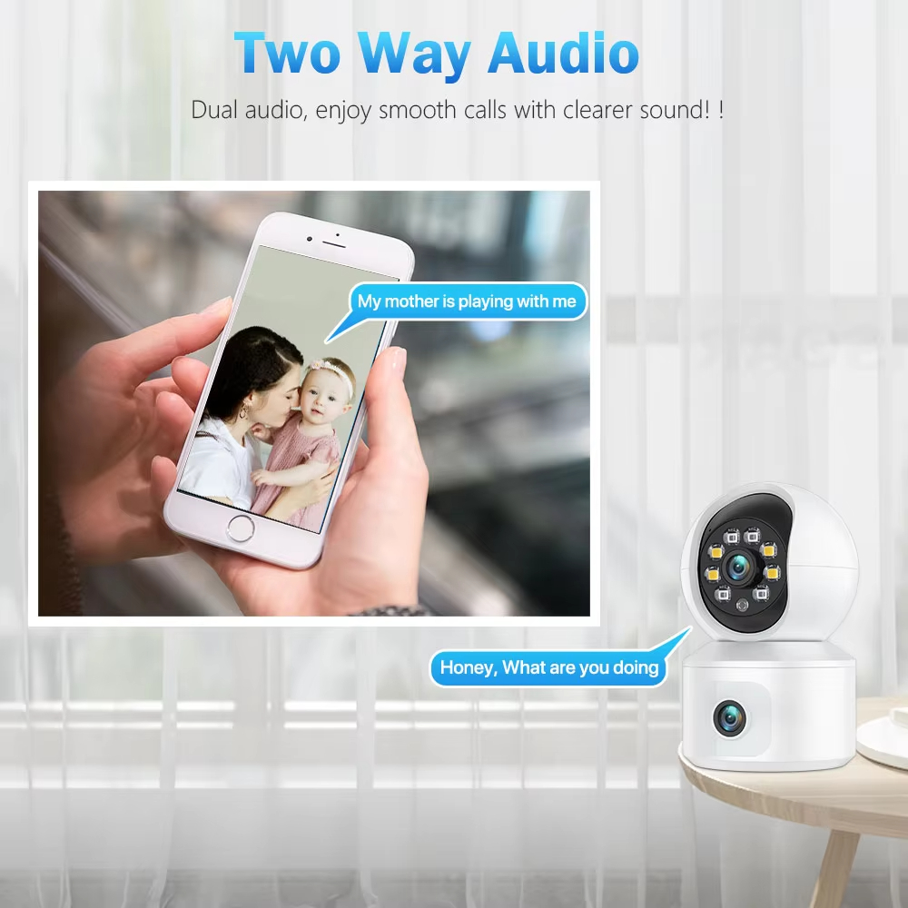 Caméra IP WiFi iCsee 6MP à dou - Home Cinema Sony avis et prix