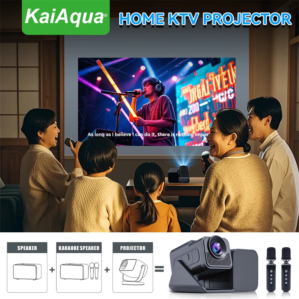 KaiAqua KTV projecteur karaoké - Home Cinema Karaoke Projector avis et prix