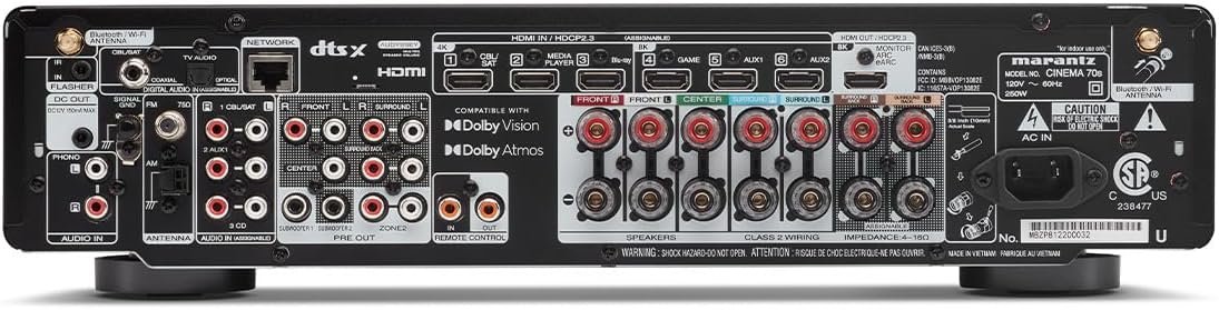 Récepteur Marantz Cinema 70S 7 - Home Cinema In avis et prix