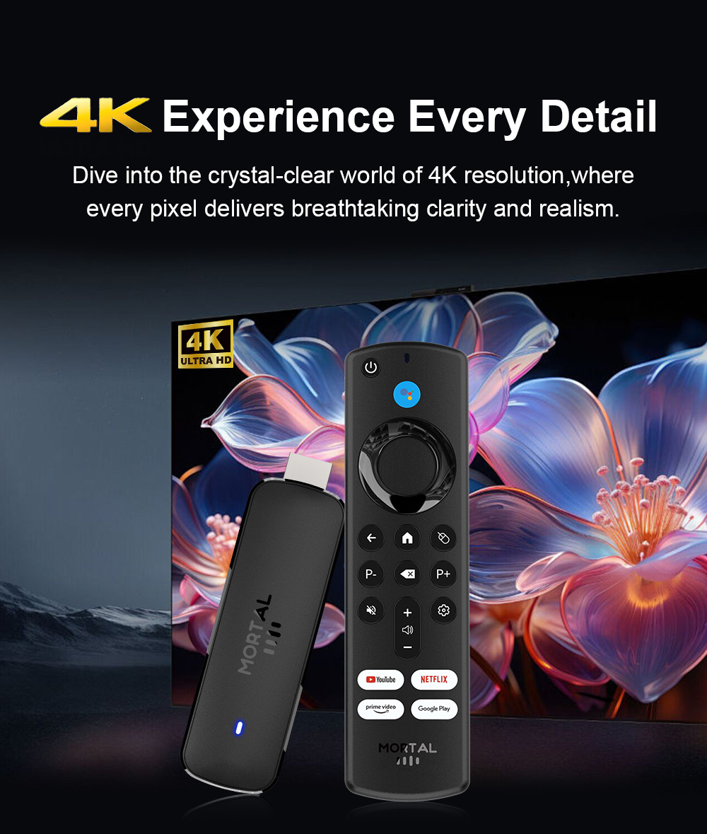 Clé TV Android Mortal Q8 Versi - Home Cinema Youtube avis et prix