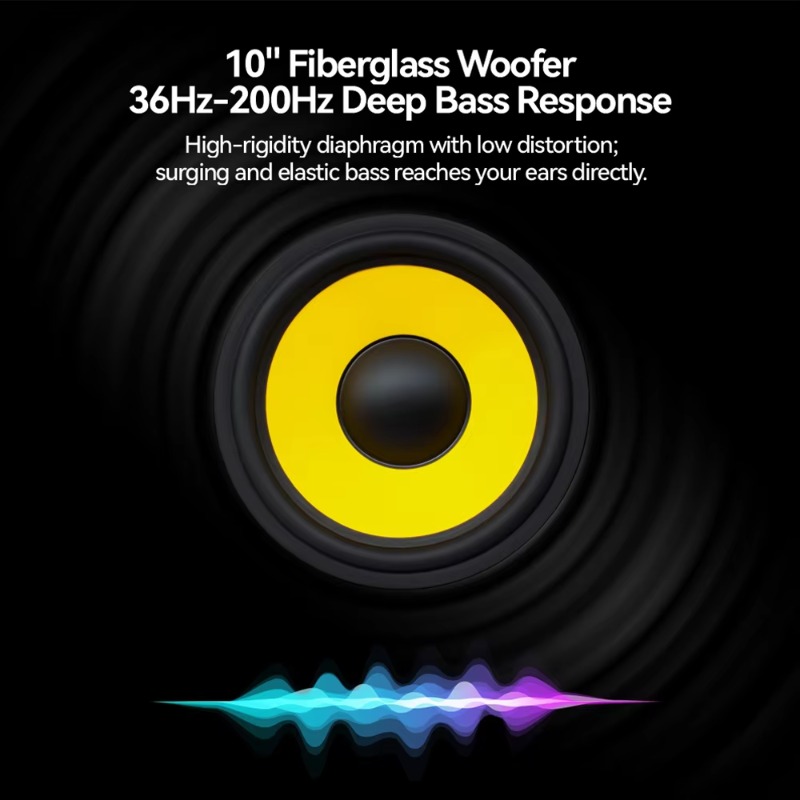 Subwoofer puissant de 10 pouce - Home Cinema Subwoofer avis et prix