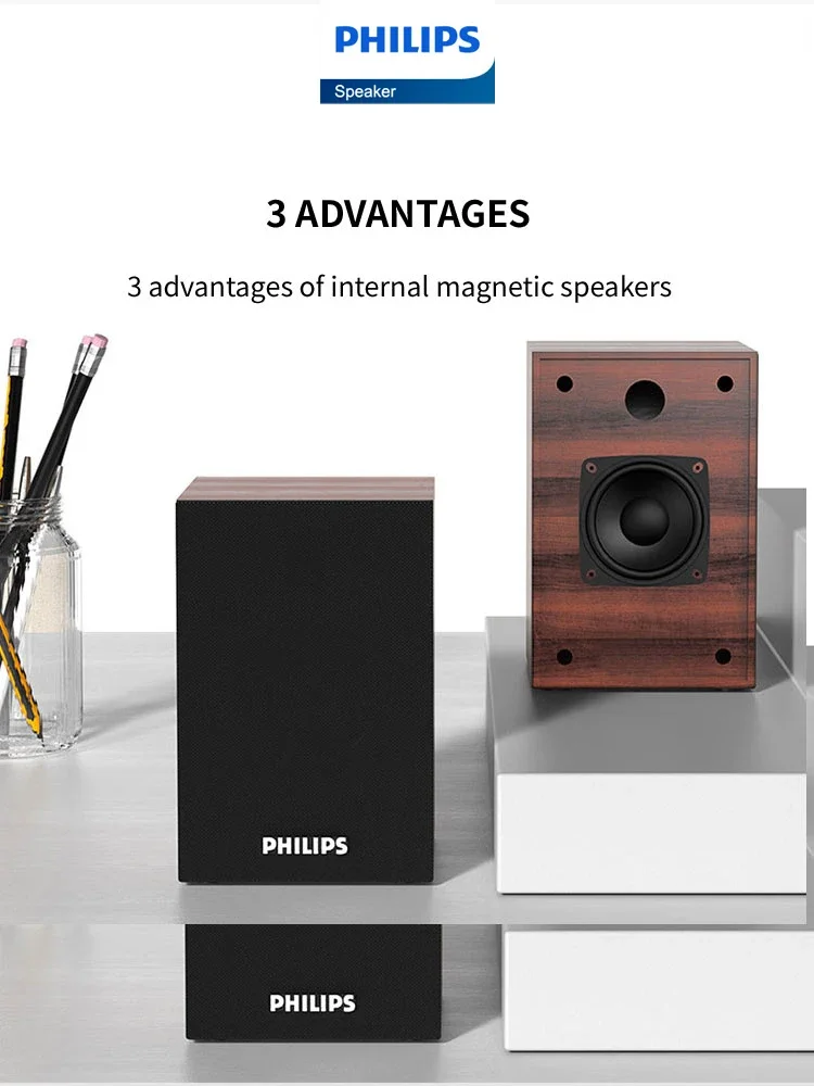 Philips SPA20 haut-parleur Blu - Home Cinema Philips avis et prix