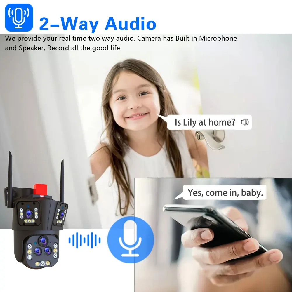 Ultra 20MP 10K WIFI PTZ contrô - Home Cinema Sony avis et prix