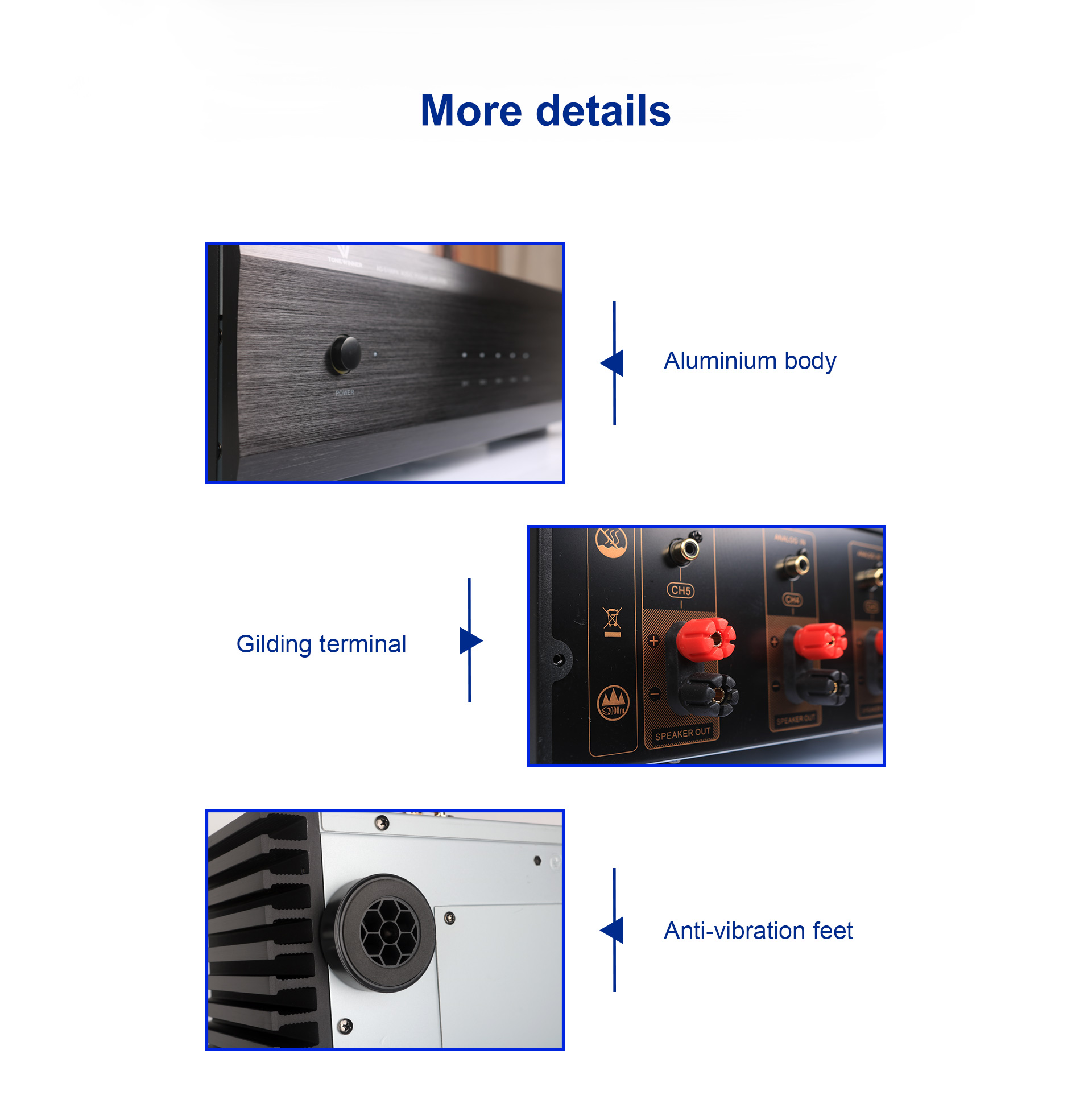 Amplificateur AV Tonewinner AD - Home Cinema In avis et prix