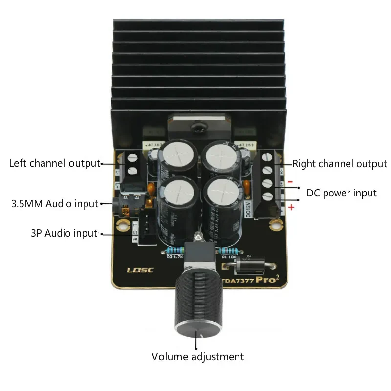 SOTAMIA-Carte d'amplificateur  - Home Cinema Installation avis et prix