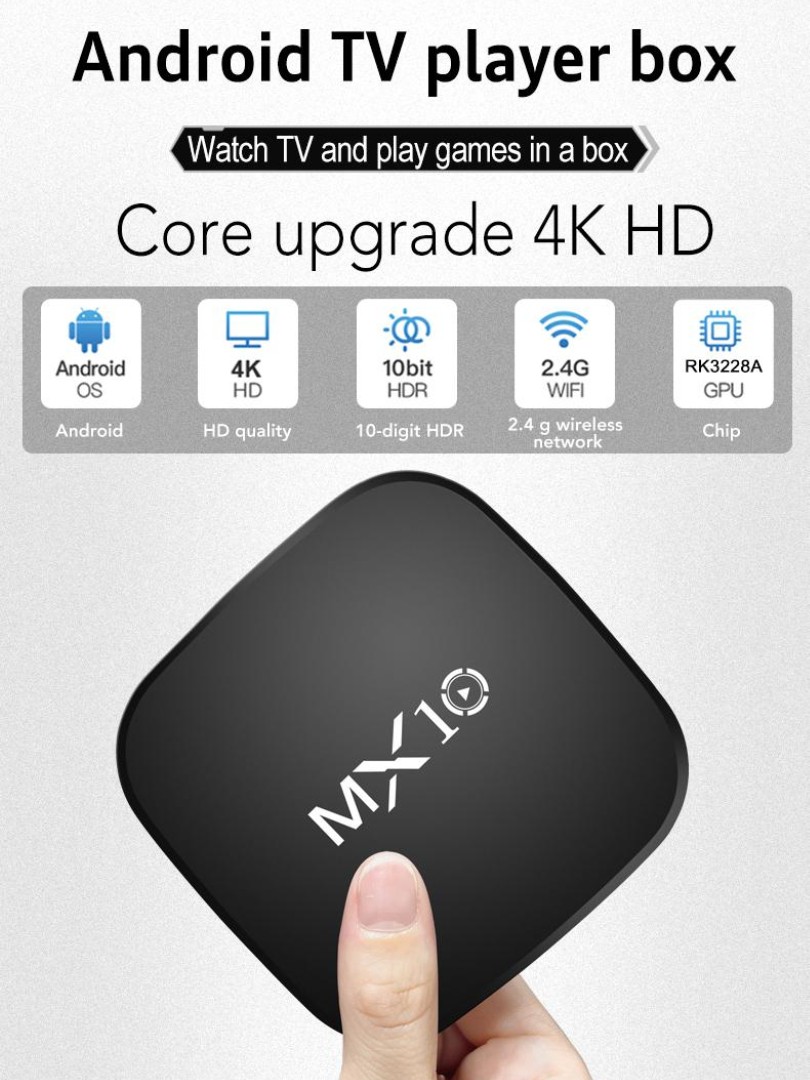 Décodeur TV Box MX10 Allwinner - Home Cinema Youtube avis et prix