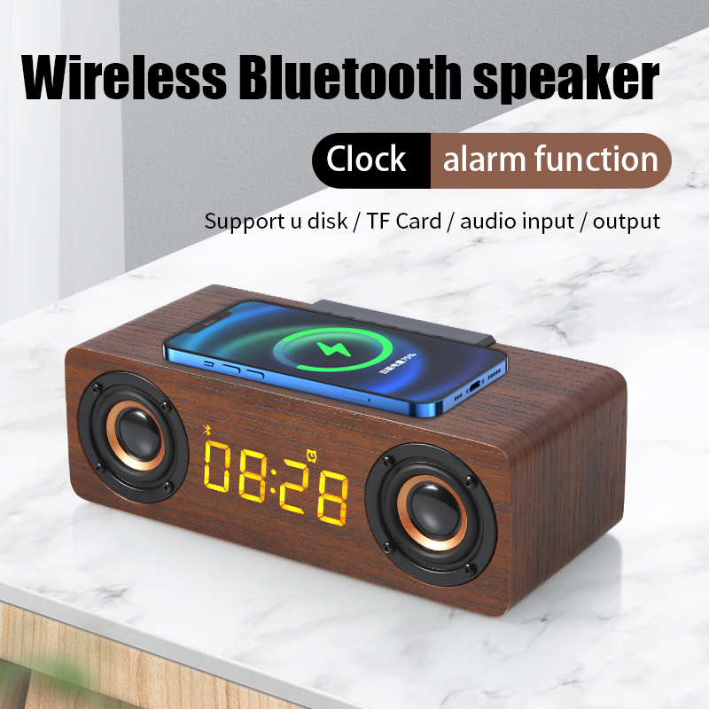 Haut-parleur Bluetooth en bois - Home Cinema Subwoofer avis et prix