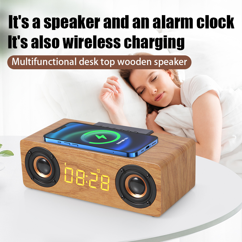 Haut-parleur Bluetooth en bois - Home Cinema Subwoofer avis et prix