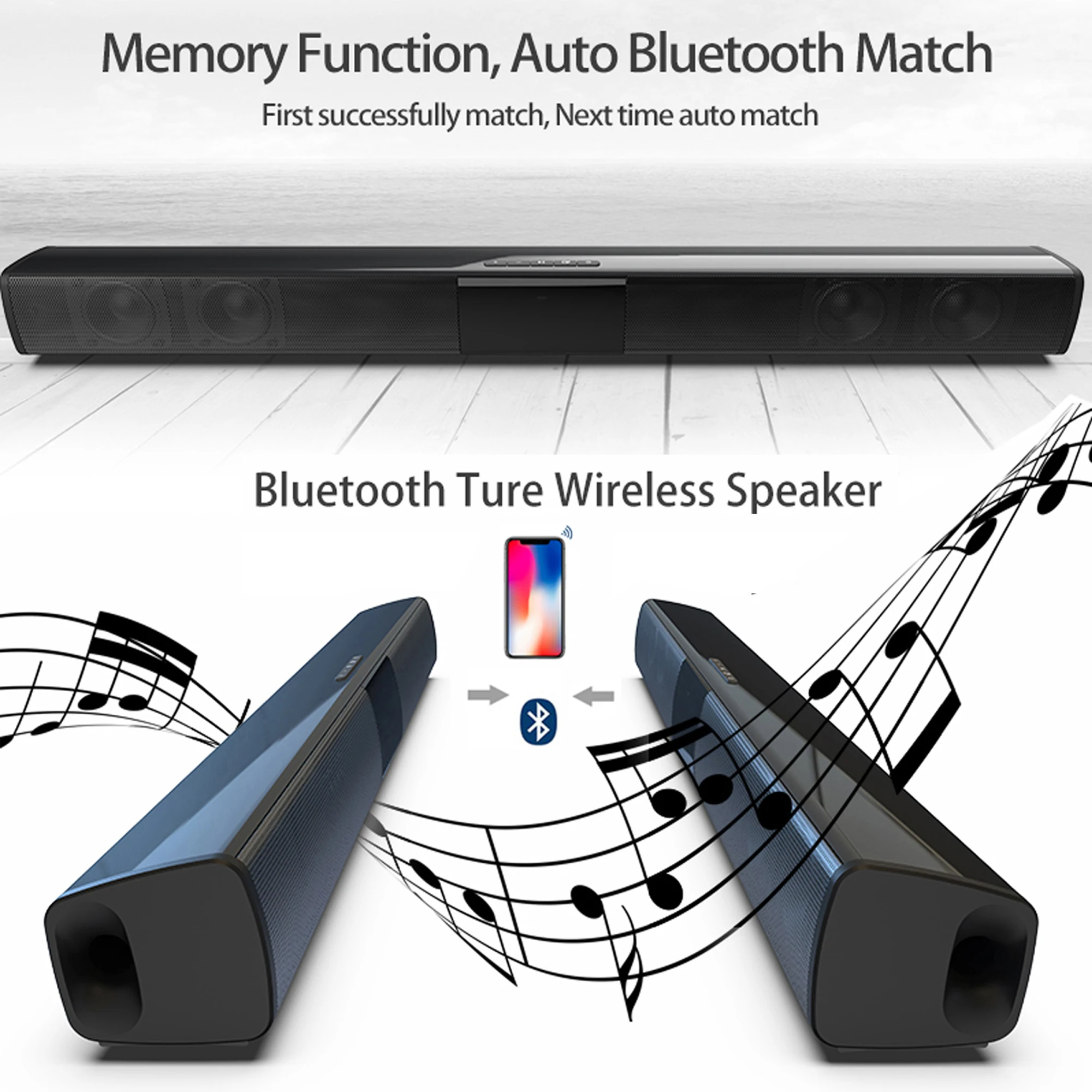 Barre de son haute puissance 4 - Soundbar Bluetooth Home avis et prix
