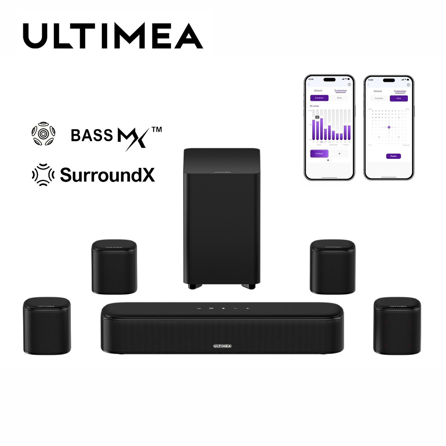 Barre de son surround virtuell - Home Cinema Ultimea avis et prix