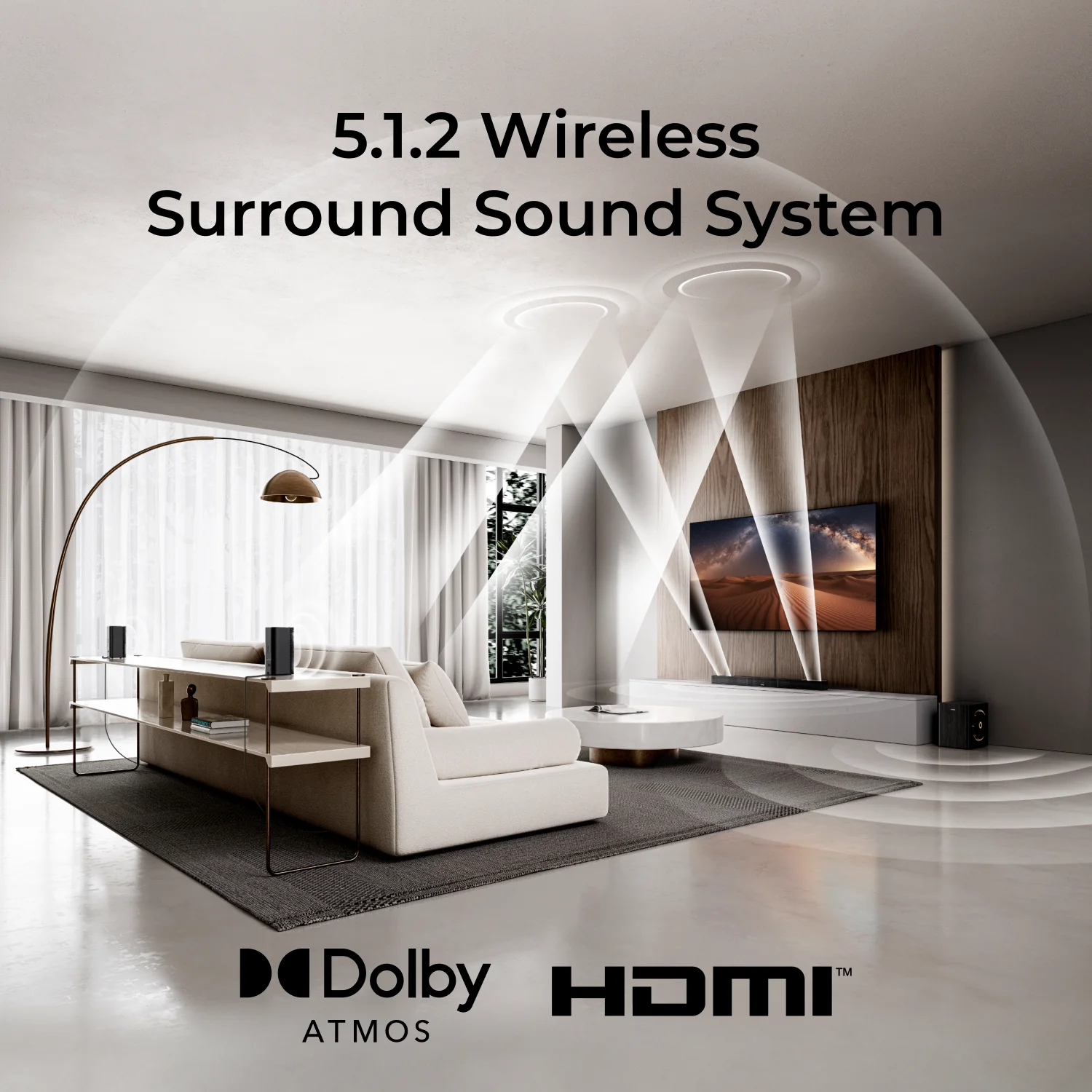Système de son Surround sans f - Home Cinema Subwoofer avis et prix