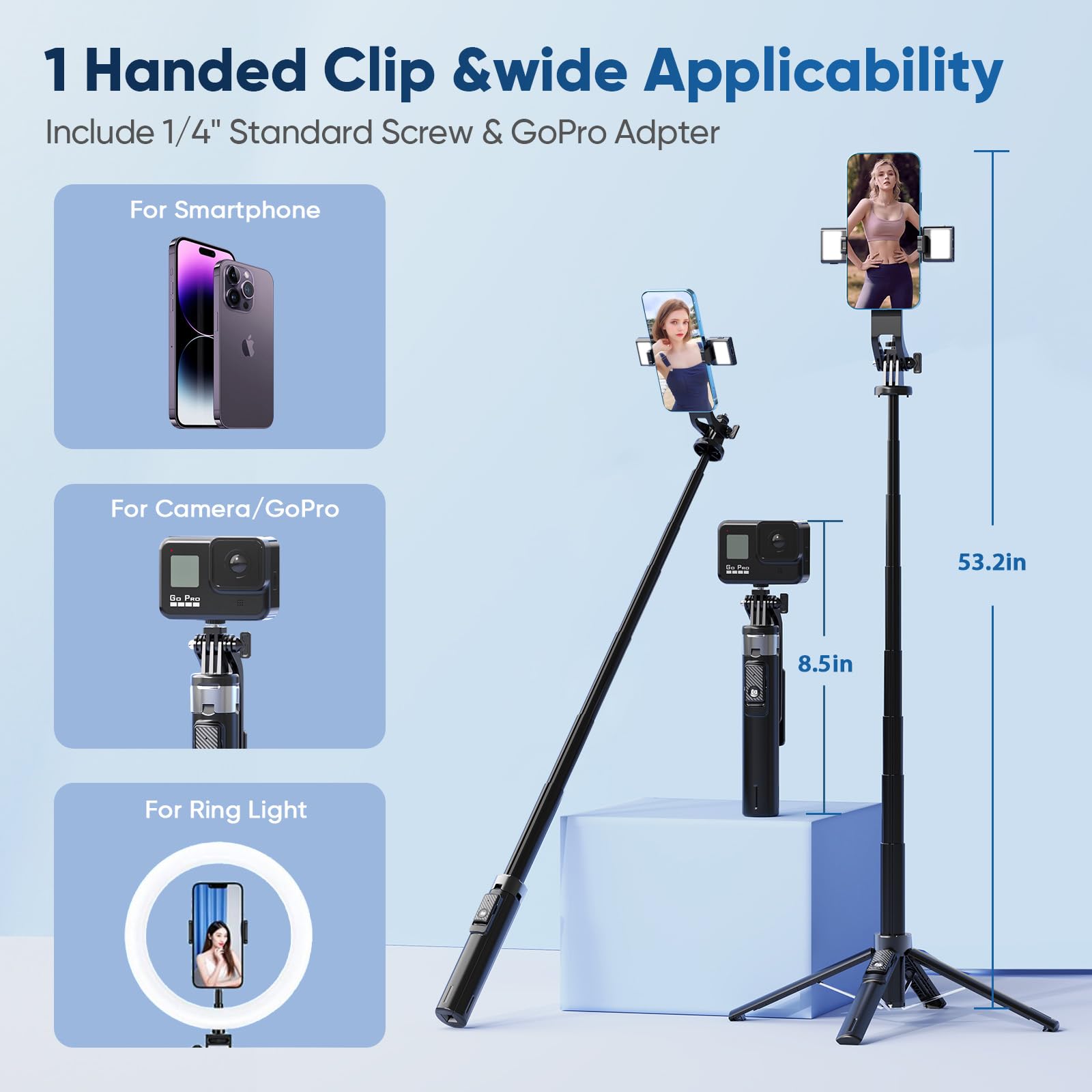 Trépied perche à Selfie Blueto - Smart Tv Stick avis et prix