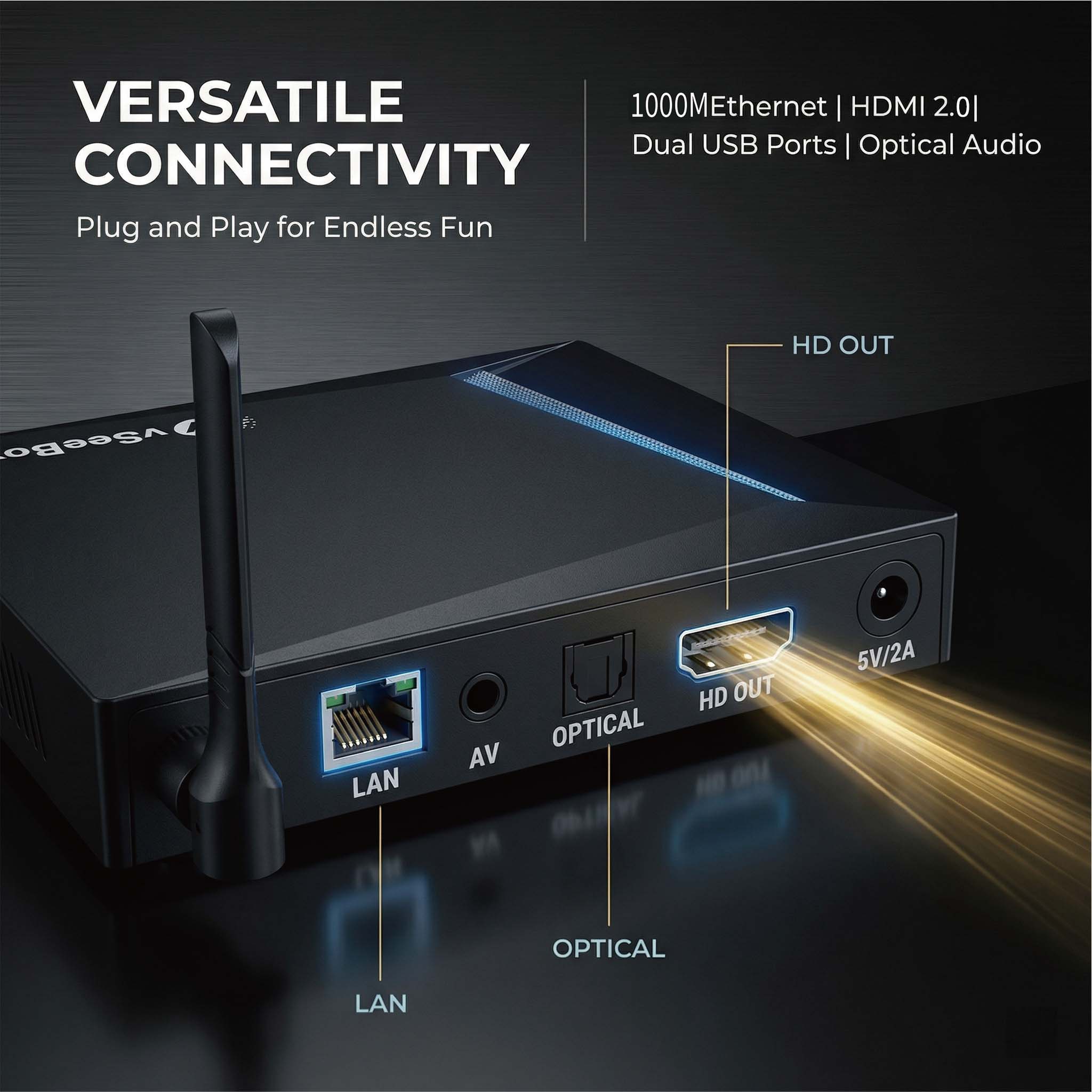 VSeeBox V6 Pro 2026, le plus r - Home Cinema Youtube avis et prix